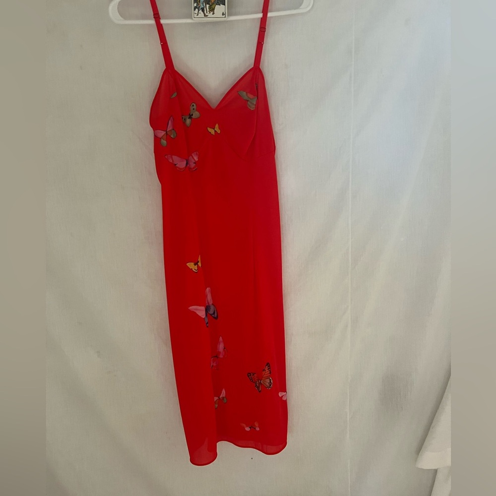 Rare butterfly slip dress